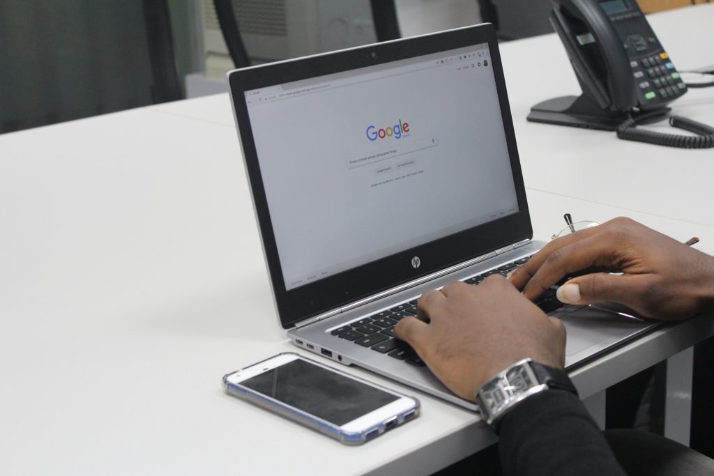 Searching on google for security services